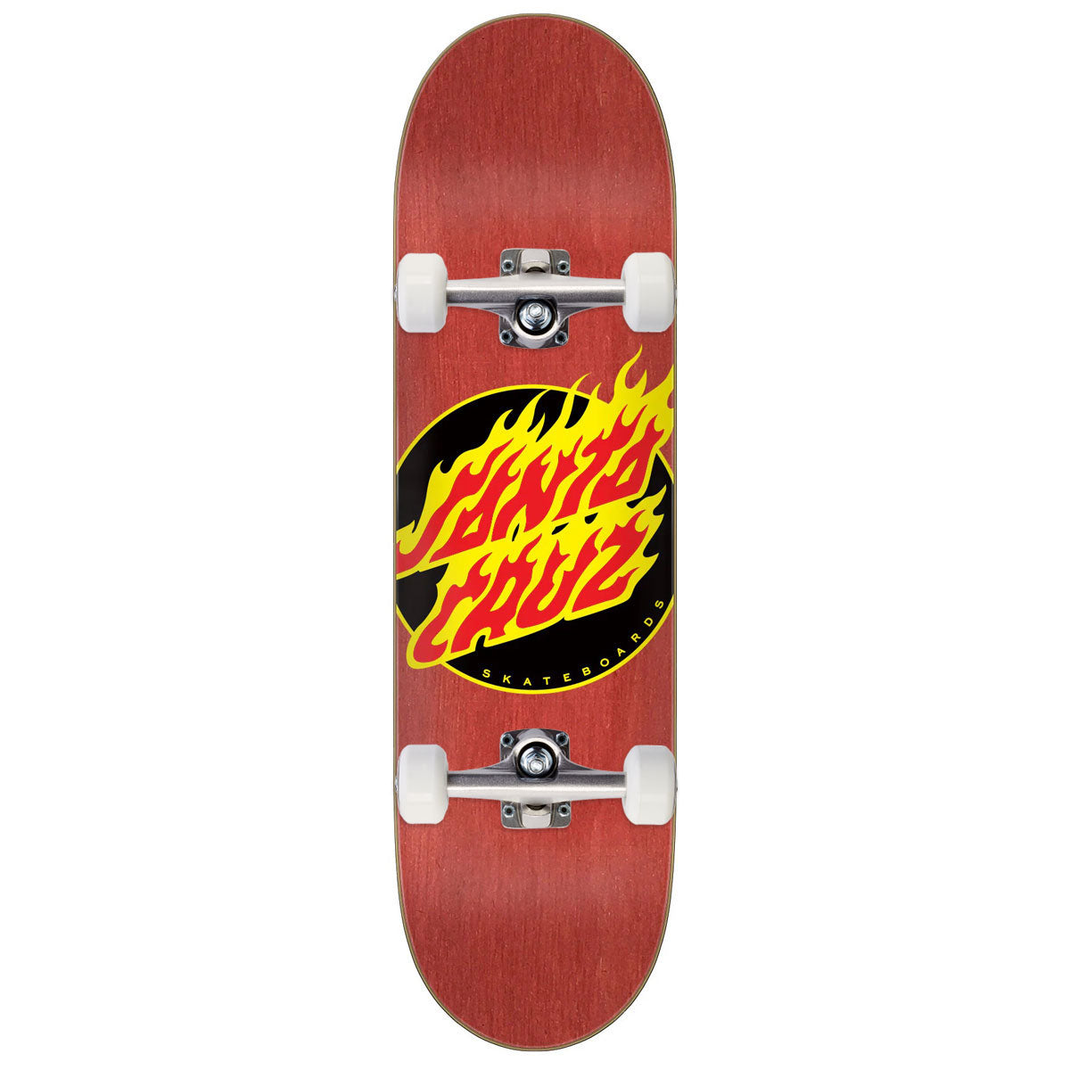 Santa Cruz Flame Dot Complete Skateboard | 7.25"
