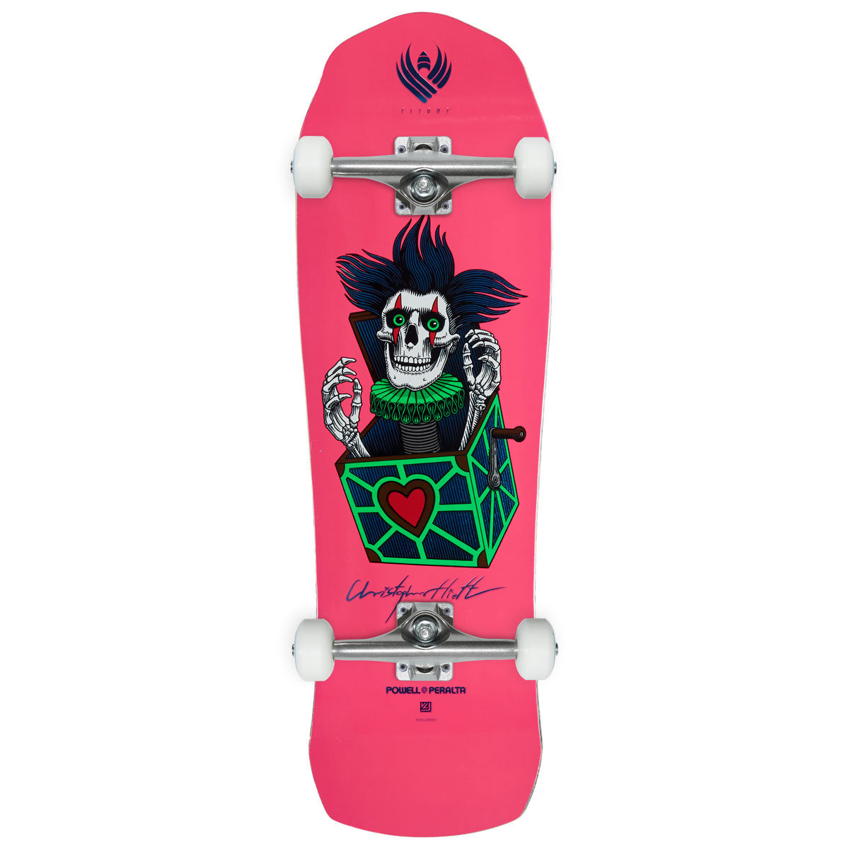 Powell-Peralta Flight Chris Hiett Skull Complete Skateboard | 9.50"