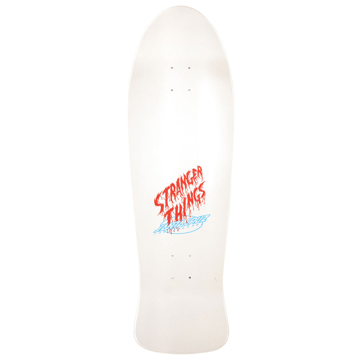 Santa Cruz x Stranger Things Meek Slasher Eddie Reveal Complete Skateboard | Glow In The Dark | 10.10"
