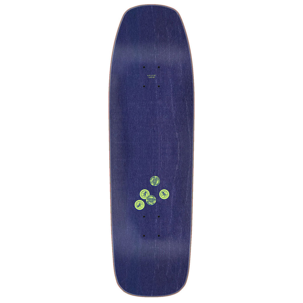 Santa Cruz Delfino Pinball Pro Shaped Complete Skateboard | 9.14"