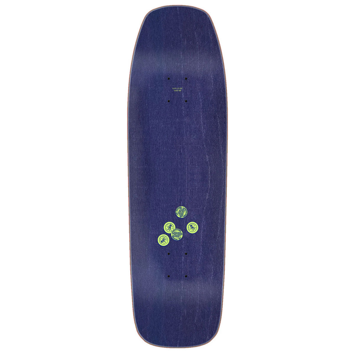Santa Cruz Delfino Pinball Pro Shaped Complete Skateboard | 9.14"