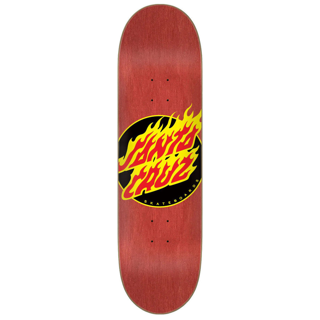 Santa Cruz Flame Dot Skateboard Deck | 7.25"