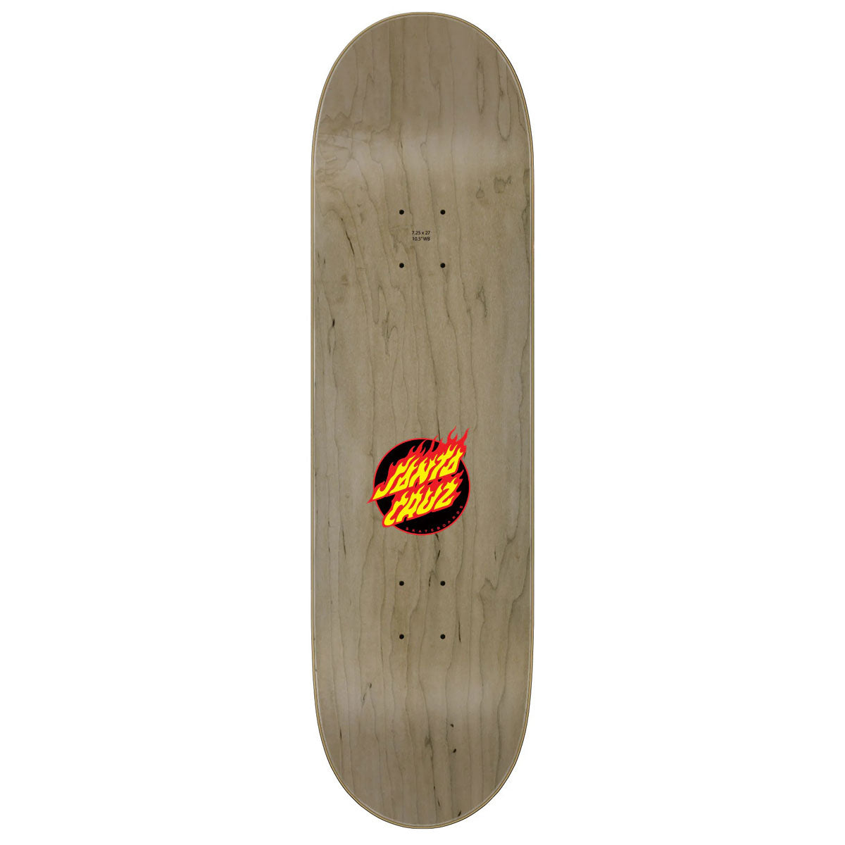 Santa Cruz Flame Dot Skateboard Deck | 7.25"