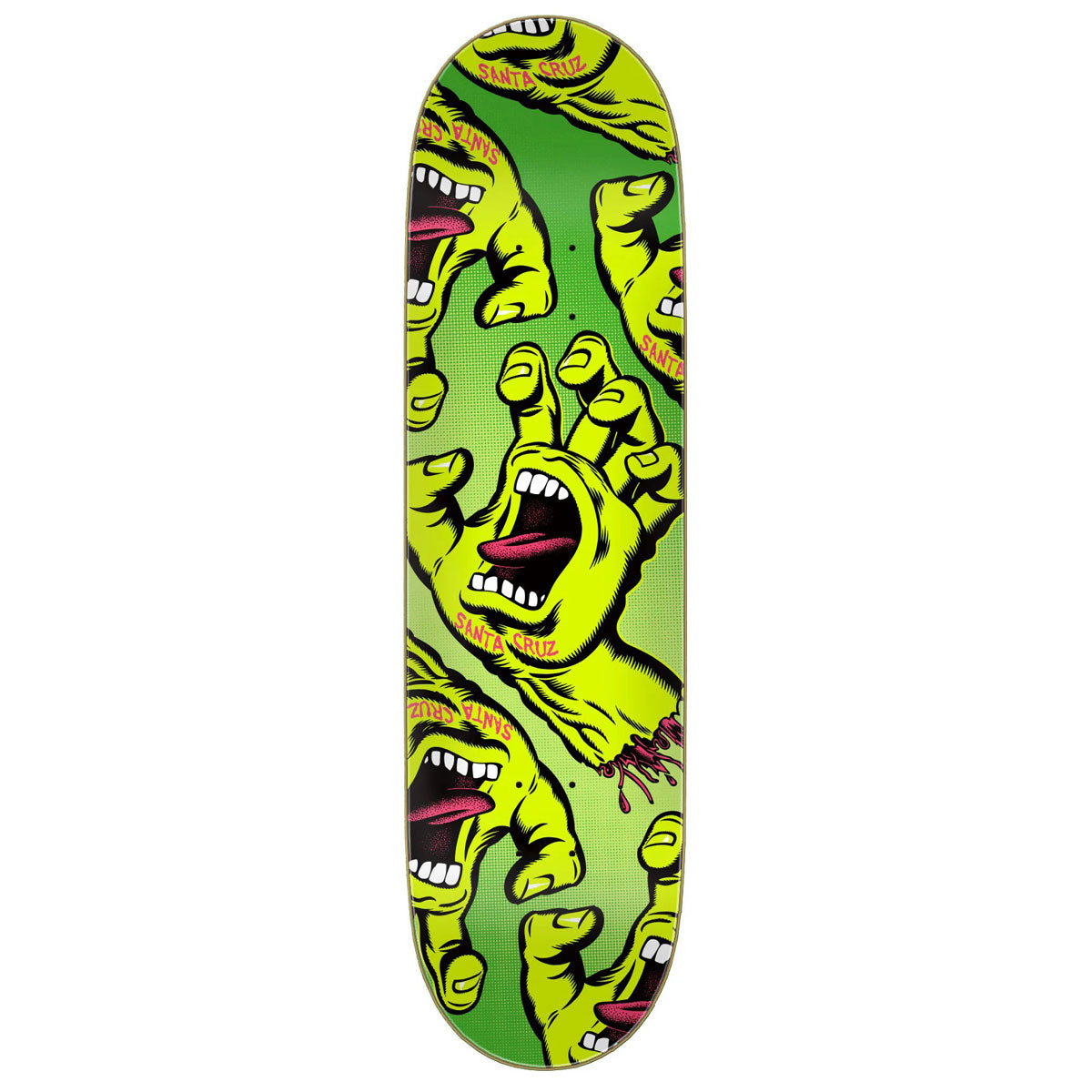 Santa Cruz Crowded Hand Skateboard Deck | 8.50"