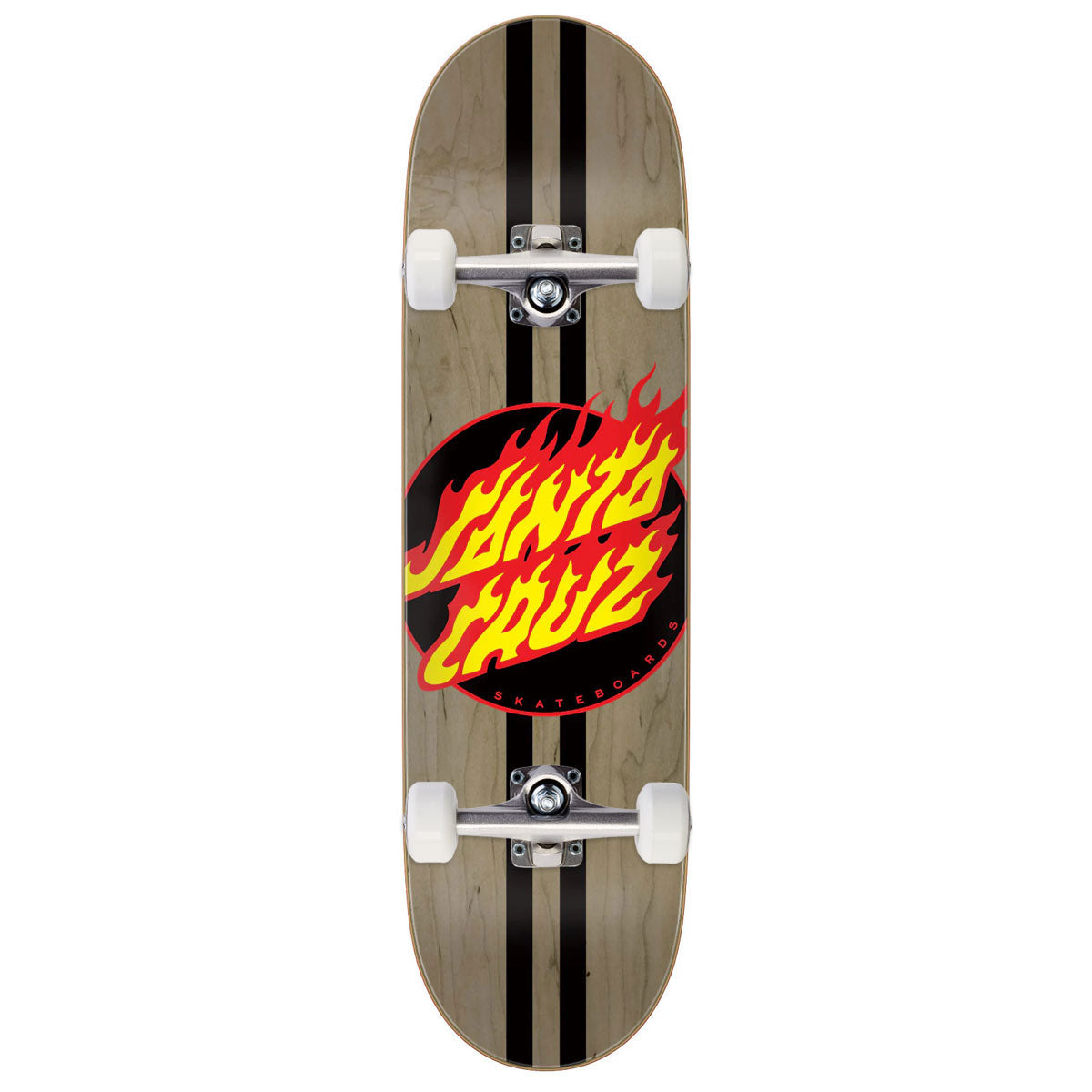 Santa Cruz Flame Dot Complete Skateboard | 8.60"
