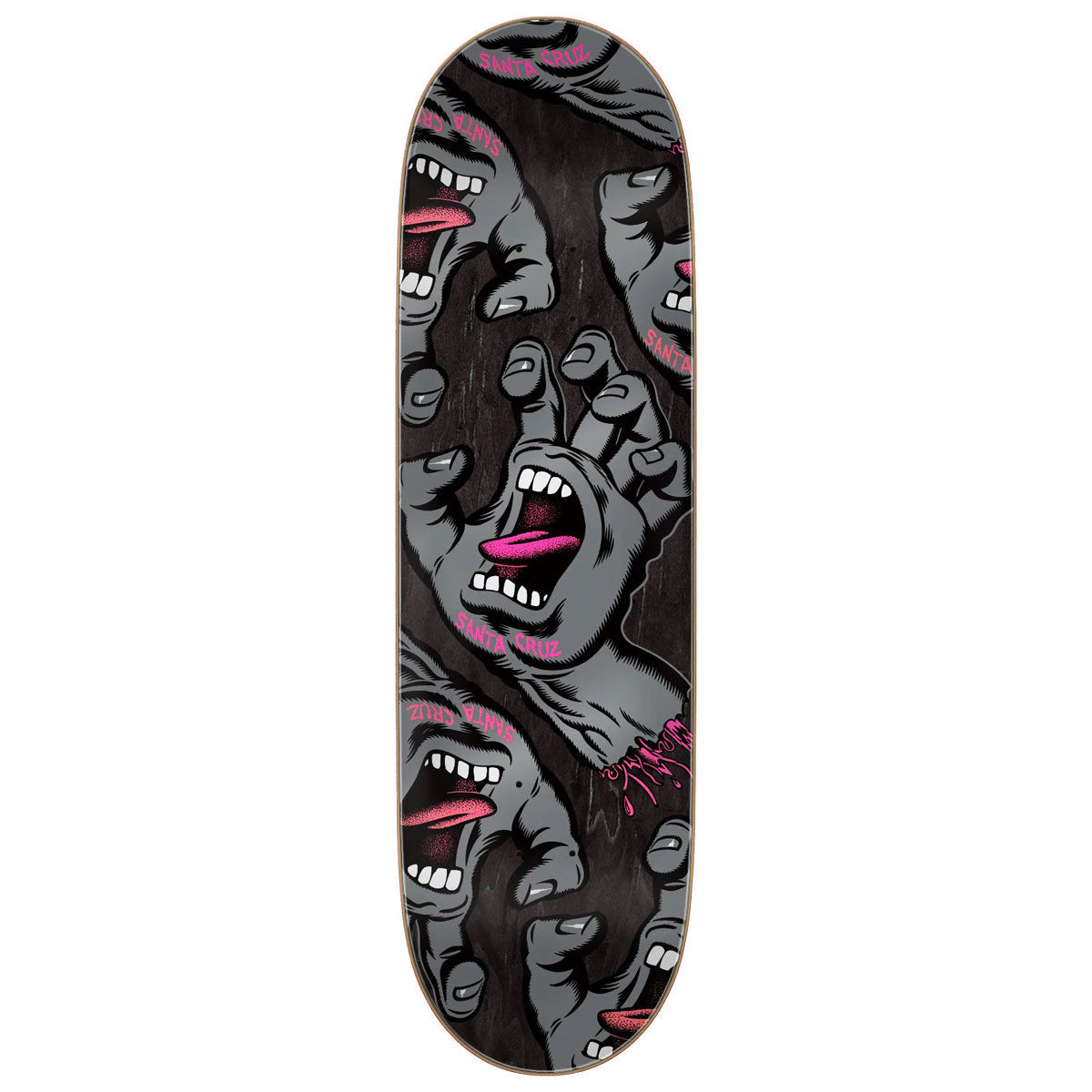 Santa Cruz Crowded Hand Skateboard Deck | 9.00"