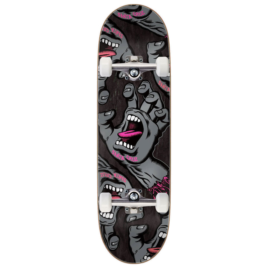 Santa Cruz Crowded Hand Complete Skateboard | 9.00"