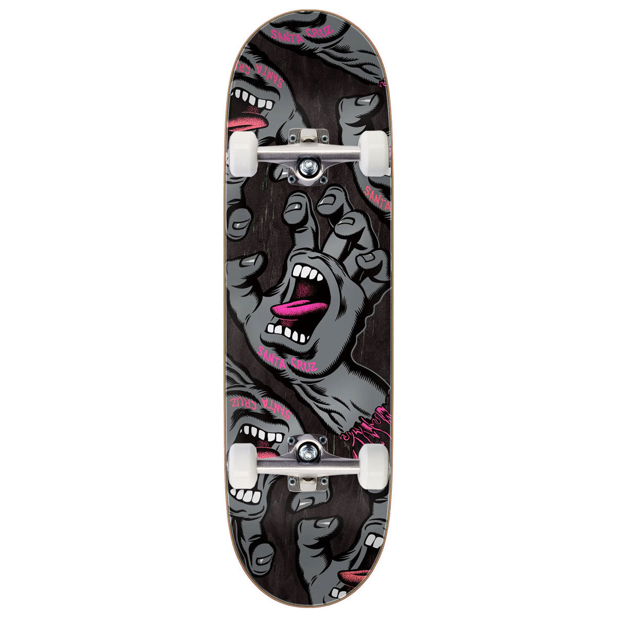 Santa Cruz Crowded Hand Complete Skateboard | 9.00"