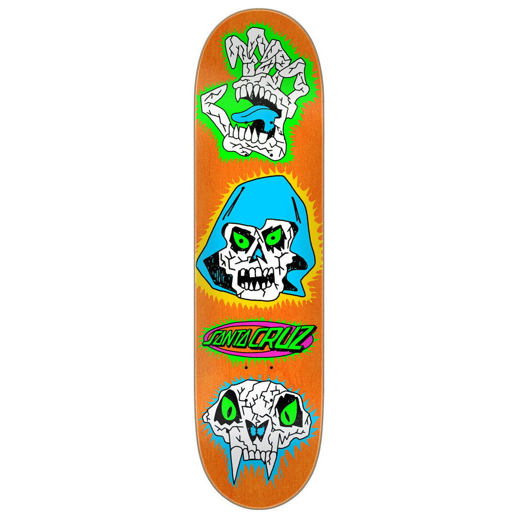 Santa Cruz Scribble Head FeelBase Skateboard Deck | 7.75"