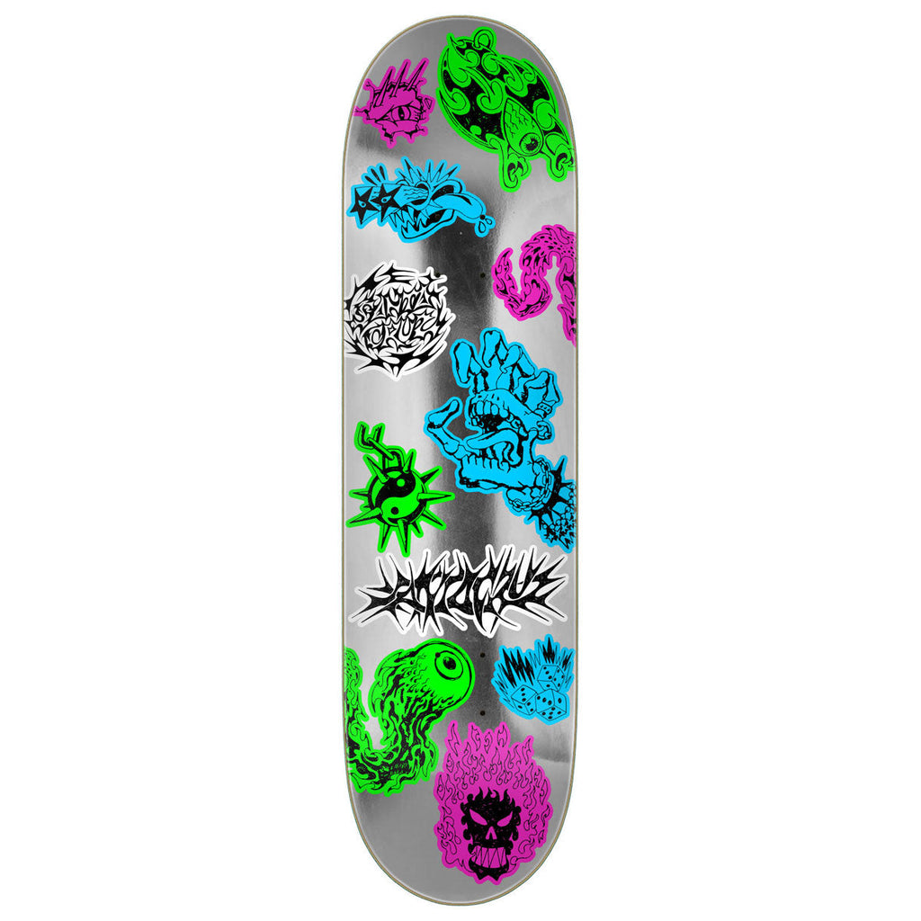 Santa Cruz Scribble Flash FeelBase Skateboard Deck | 8.00"