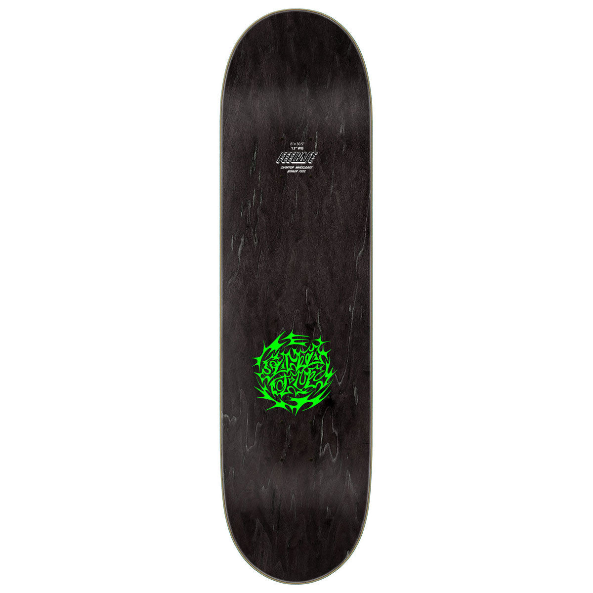 Santa Cruz Scribble Flash FeelBase Skateboard Deck | 8.00"