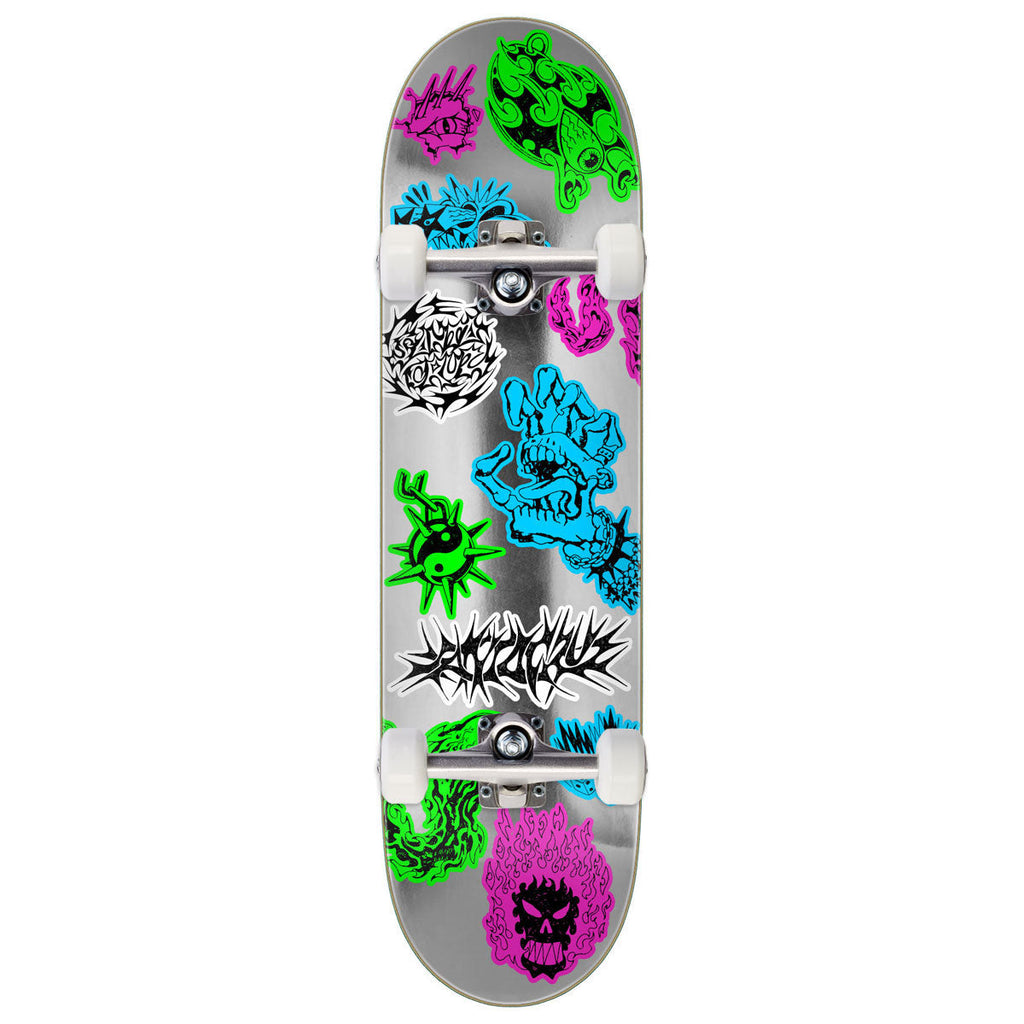 Santa Cruz Scribble Flash FeelBase Complete Skateboard | 8.00"