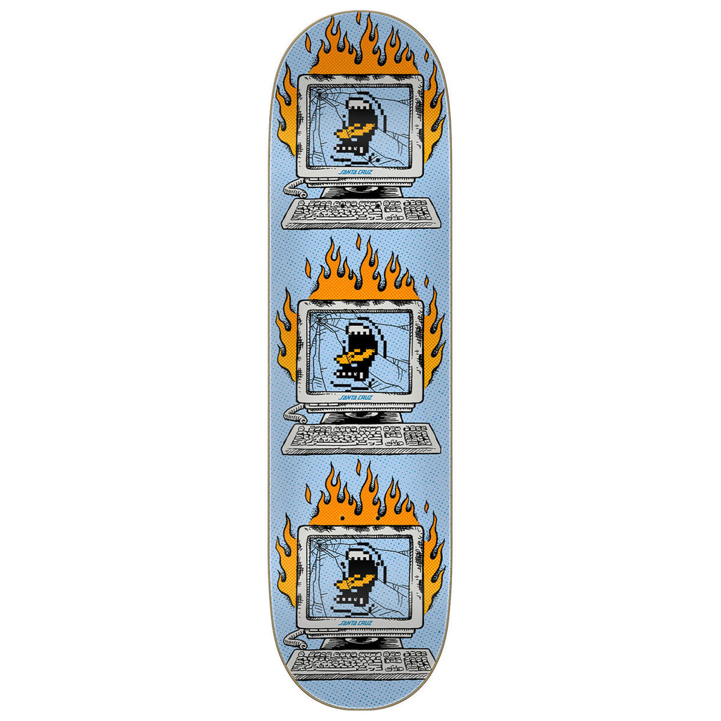 Santa Cruz Slef Destruct 7 Ply Birch Skateboard Deck | 8.25"