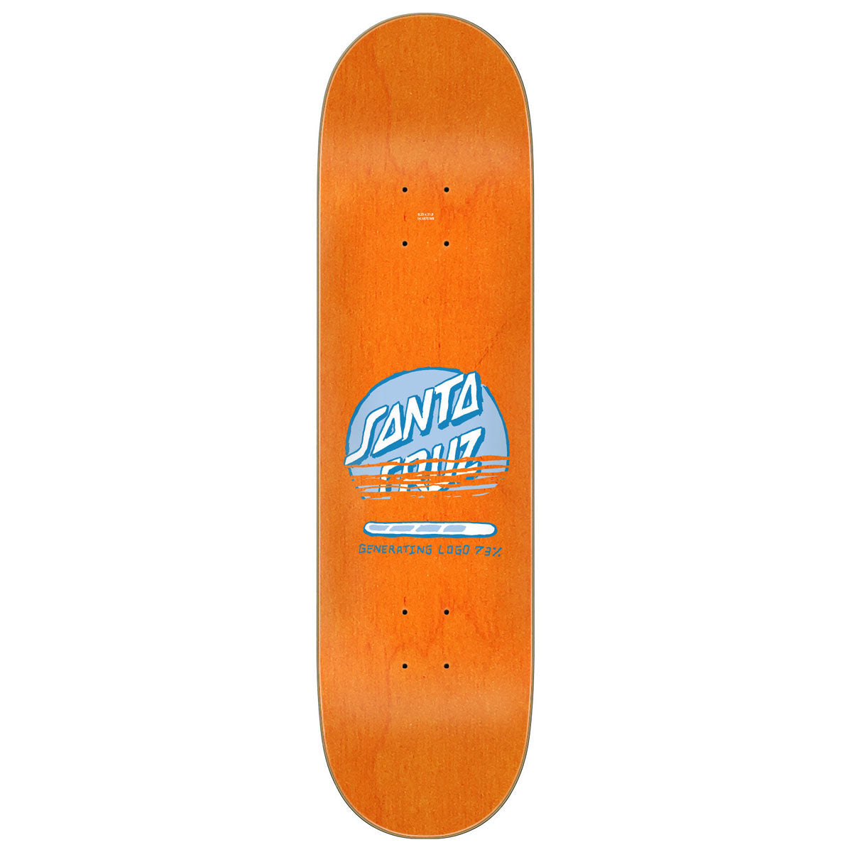 Santa Cruz Slef Destruct 7 Ply Birch Complete Skateboard | 8.25"
