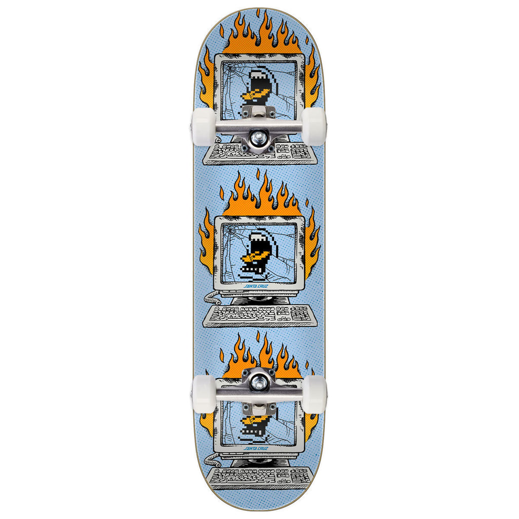 Santa Cruz Slef Destruct 7 Ply Birch Complete Skateboard | 8.25"