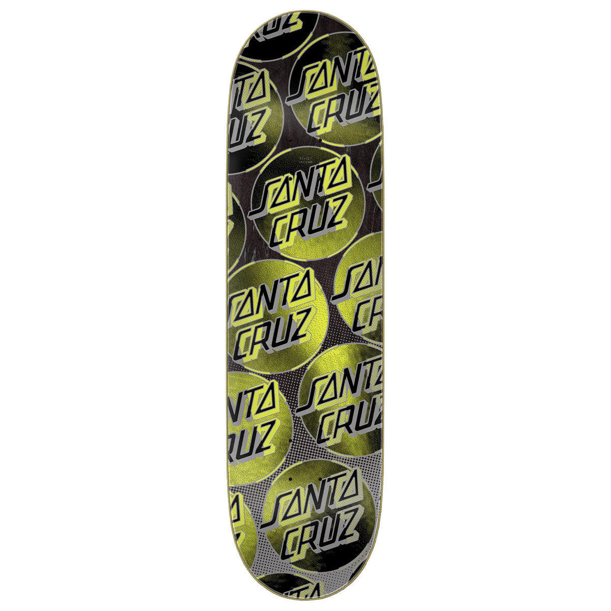 Santa Cruz Acid Clouds Dot 7 Ply Birch Complete Skateboard | 8.50"