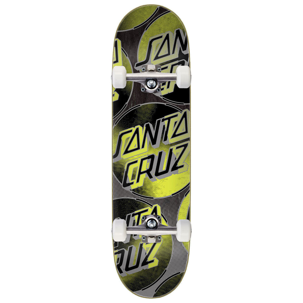Santa Cruz Acid Clouds Dot 7 Ply Birch Complete Skateboard | 8.50"