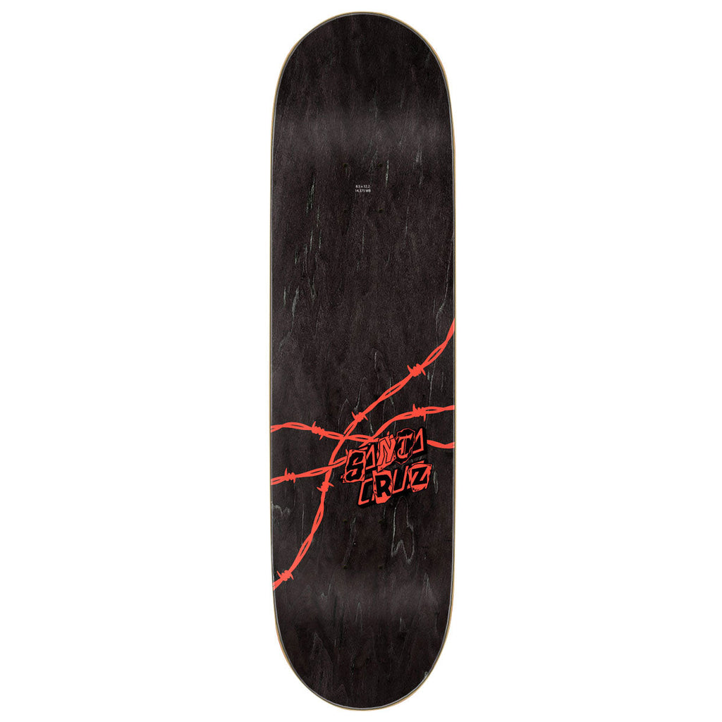Santa Cruz Pay Off Strip 7 Ply Birch Complete Skateboard | 8.50"