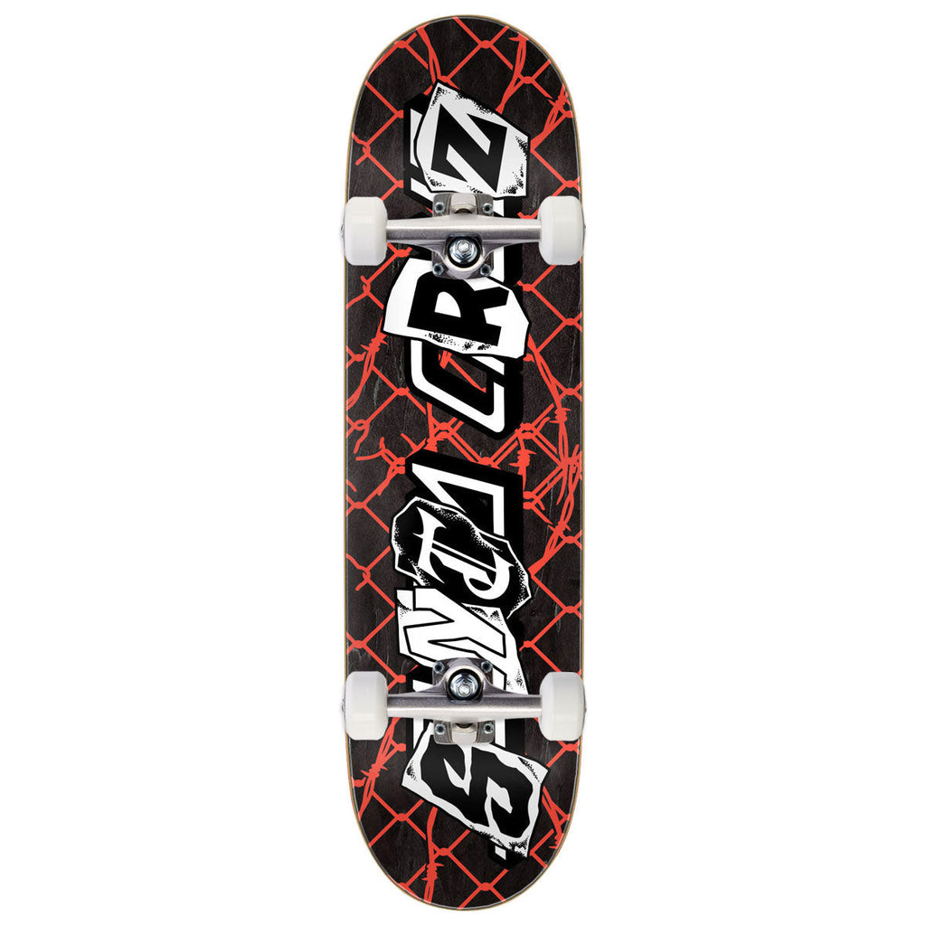Santa Cruz Pay Off Strip 7 Ply Birch Complete Skateboard | 8.50"