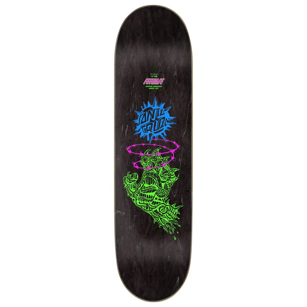 Santa Cruz Scourge Hand FeelBase Complete Skateboard | 8.00"