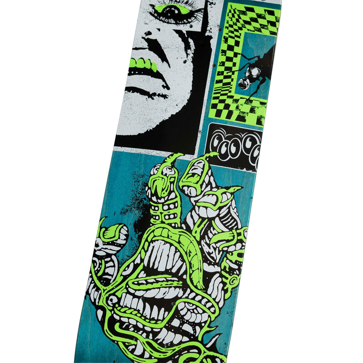 Santa Cruz Scourge Hand FeelBase Skateboard Deck | 8.00"