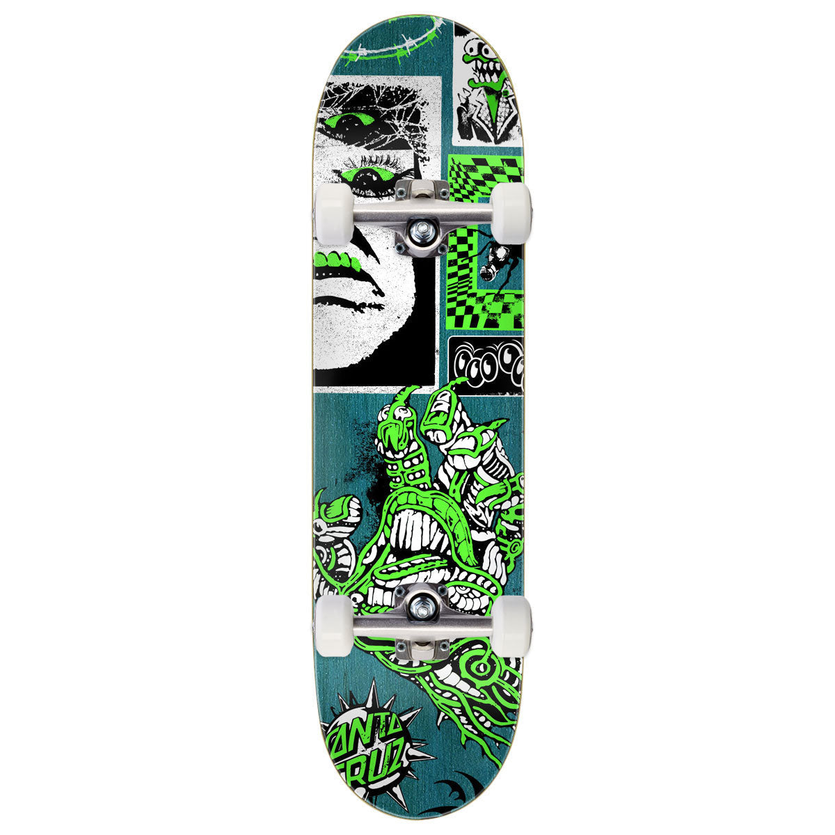 Santa Cruz Scourge Hand FeelBase Complete Skateboard | 8.00"