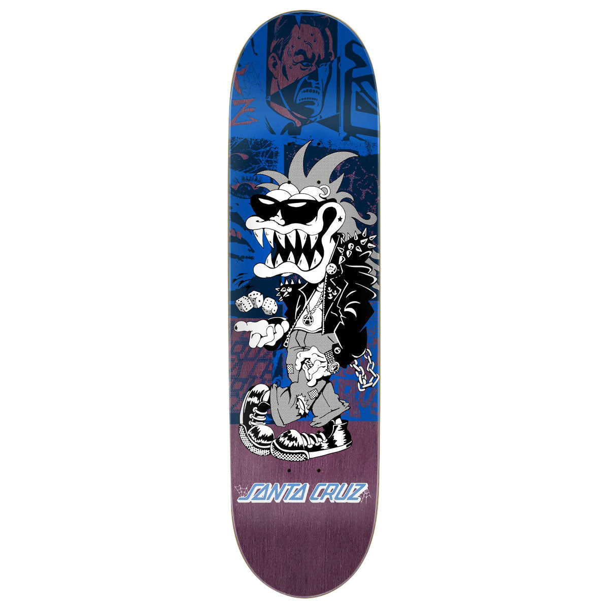 Santa Cruz Check Gremlin Feelbase Skateboard Deck | 7.75"