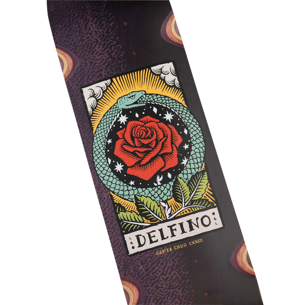 Santa Cruz Delfino Ouroboros Pro Complete Skateboard | 8.25"