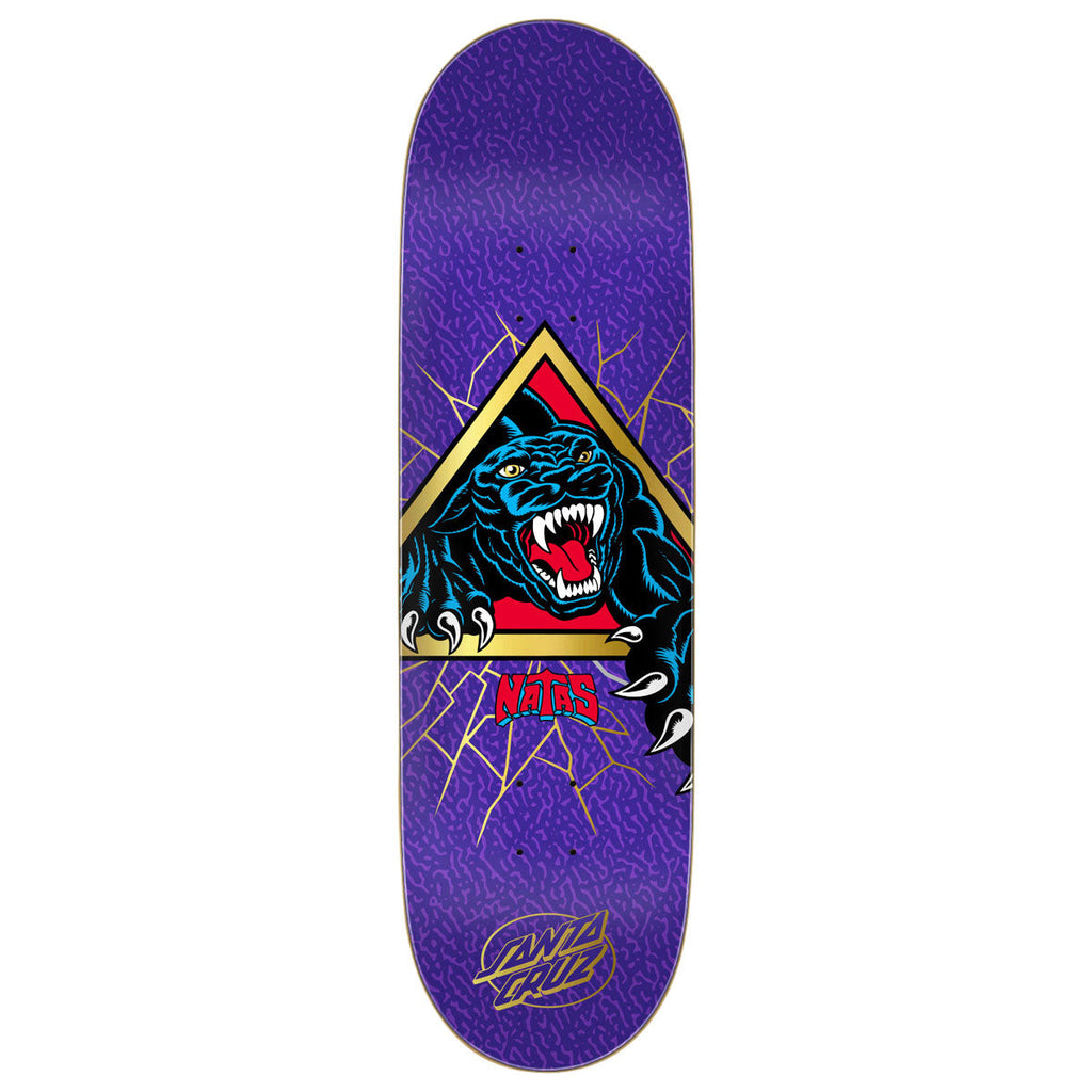 Santa Cruz Natas Shattered Panther 2026 VX Skateboard Deck | 9.00"