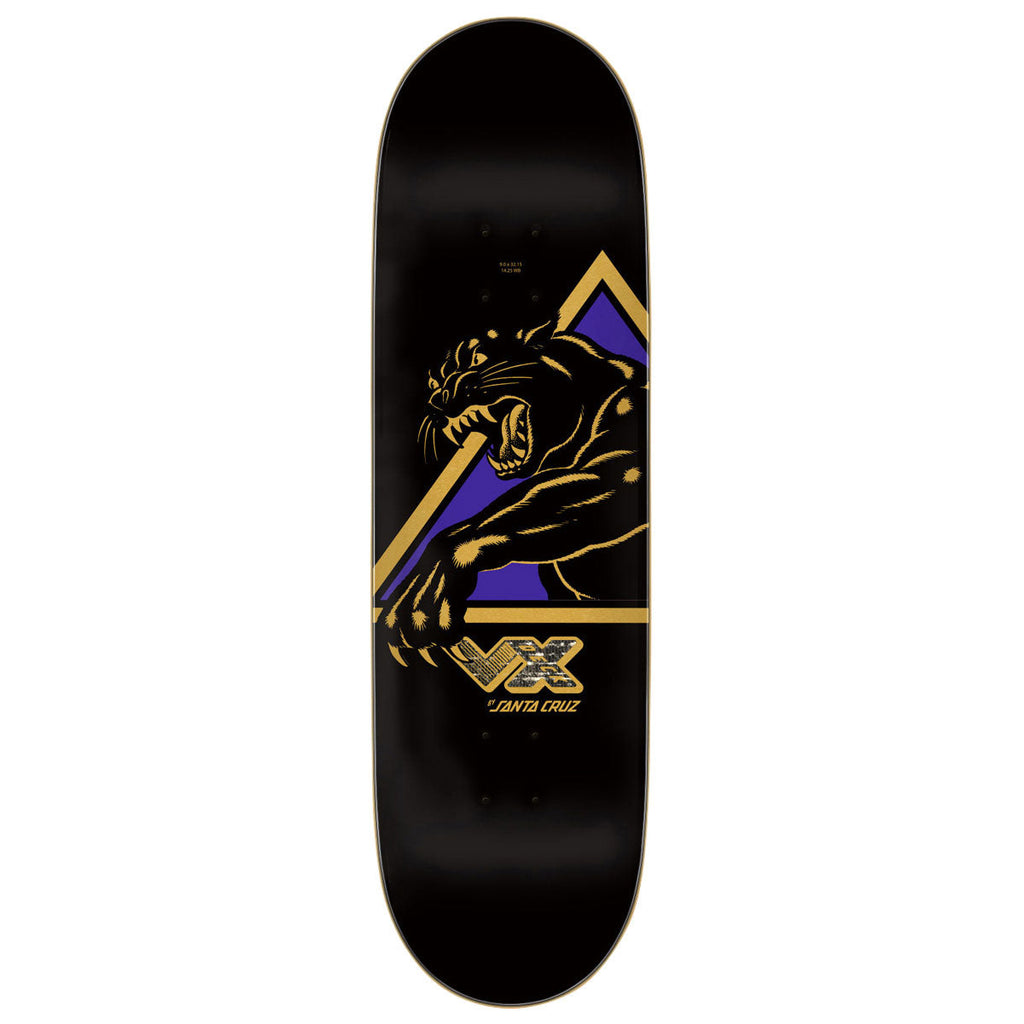 Santa Cruz Natas Shattered Panther 2026 VX Complete Skateboard | 9.00"