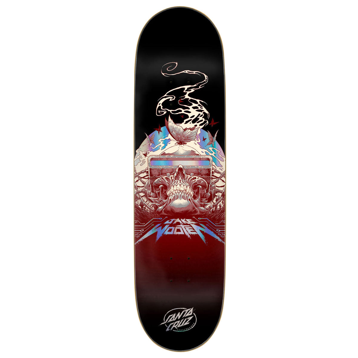 Santa Cruz Wooten Cyber 2026 VX Skateboard Deck | 8.50"