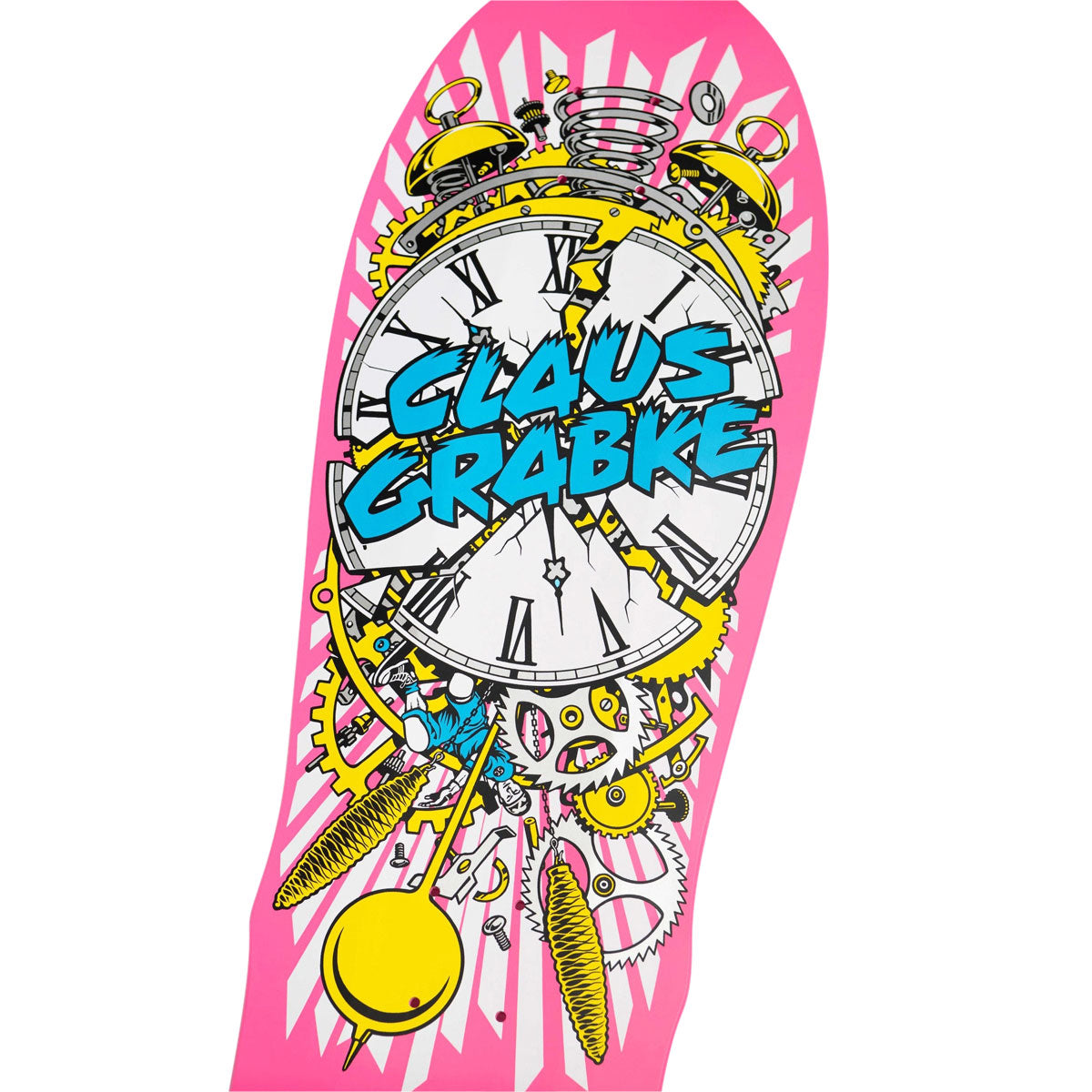 Santa Cruz Grabke Exploding Clock 2026 Reissue Skateboard Deck | 10.04"