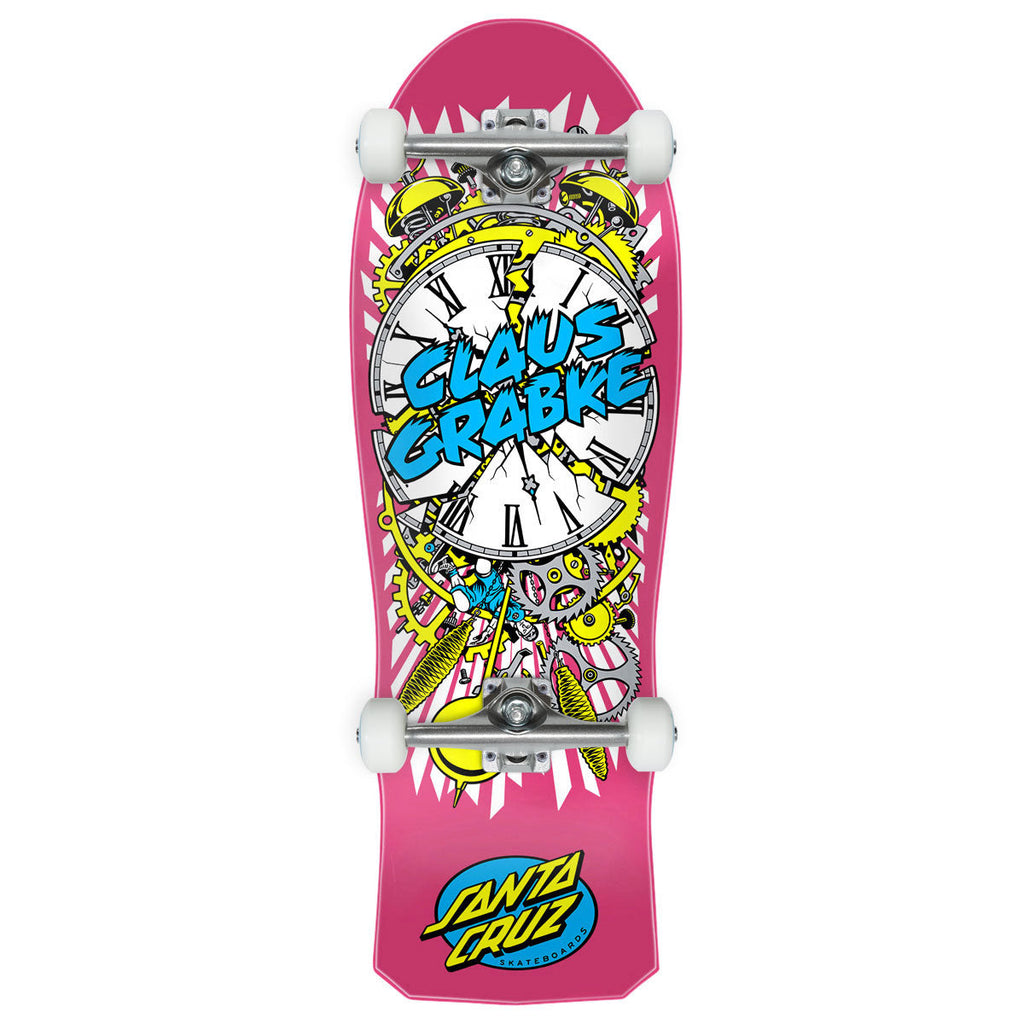 Santa Cruz Grabke Exploding Clock 2026 Reissue Complete Skateboard | 10.04"