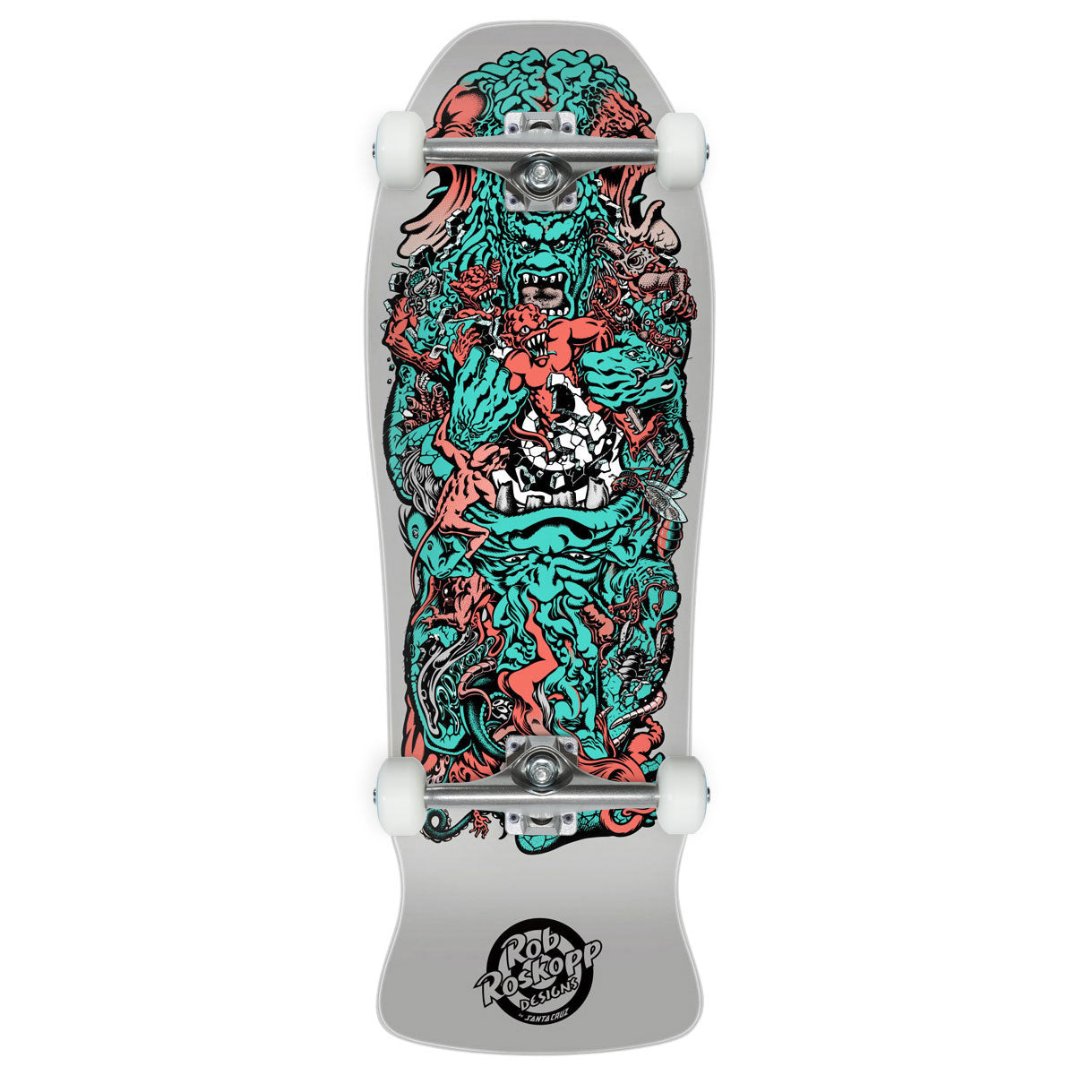 Santa Cruz Roskopp Five Reissue Complete Skateboard | 10.22"