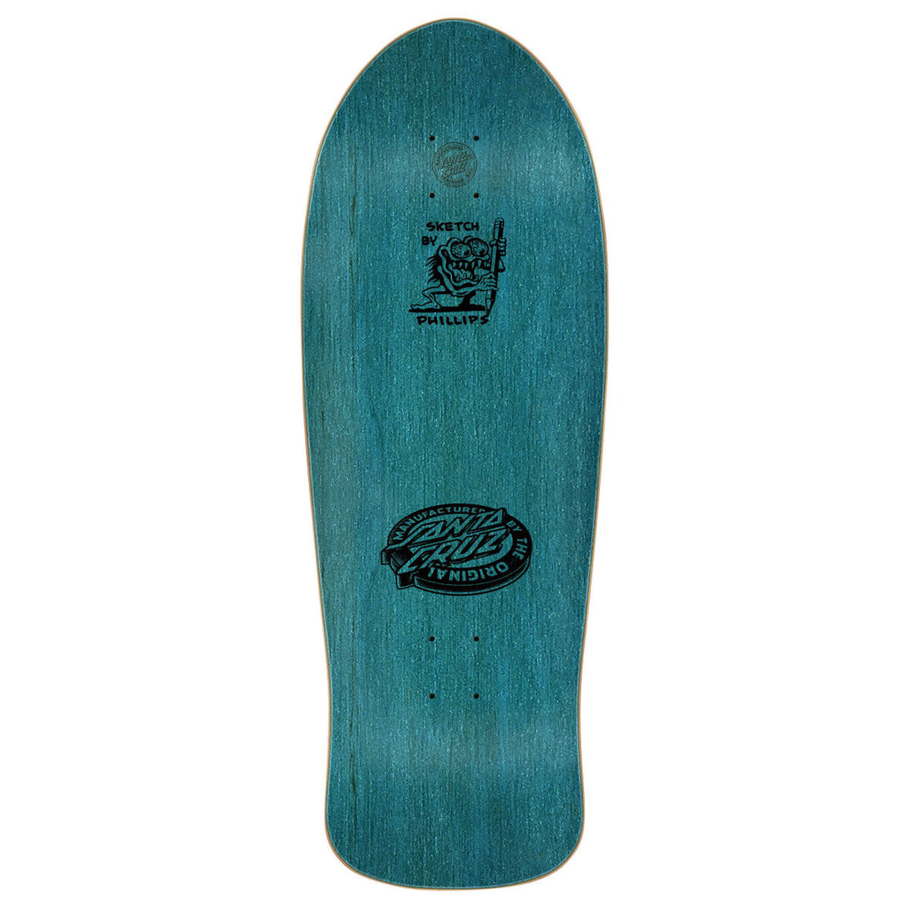 Santa Cruz Natas Sketch Panther Reissue Complete Skateboard | 10.54"
