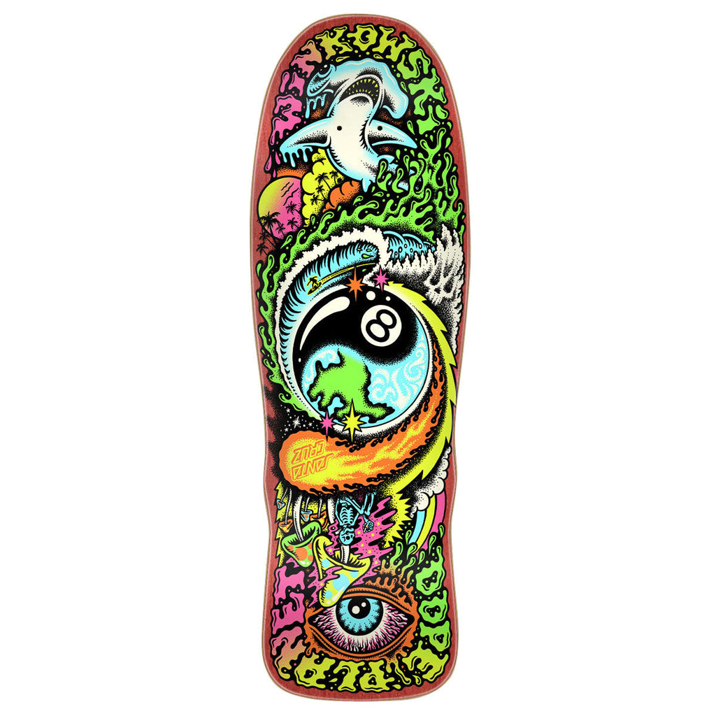 Santa Cruz Winkowski Dope Planet Micro Freaks Skateboard Deck | 8.75"