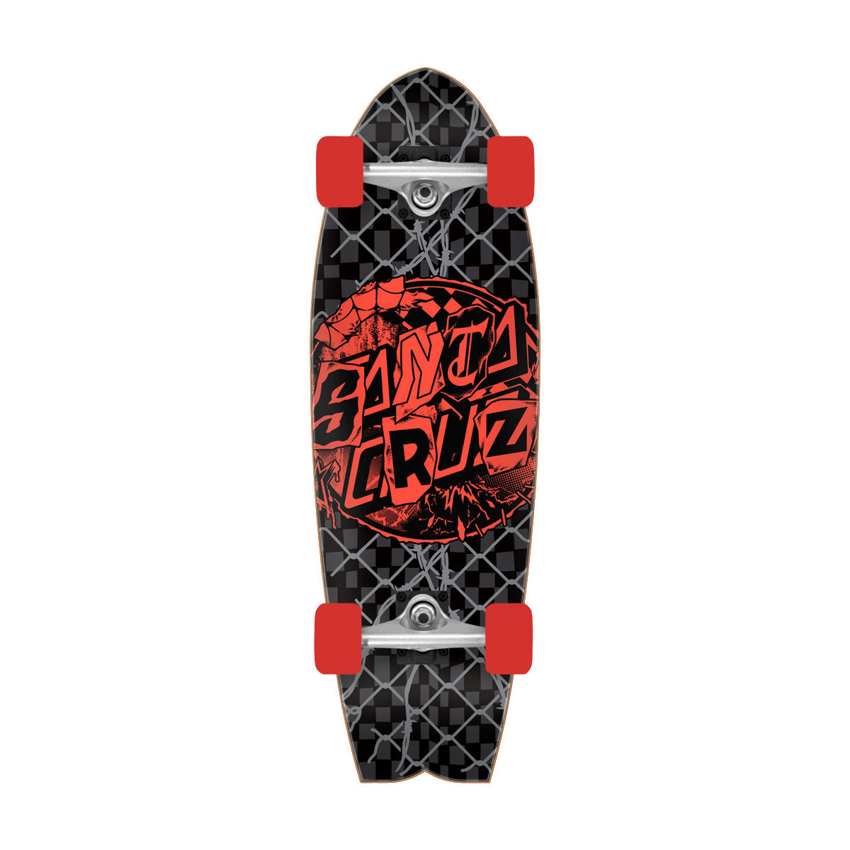 Santa Cruz Pay Off Dot Cruiser Complete Skateboard | 8.81"
