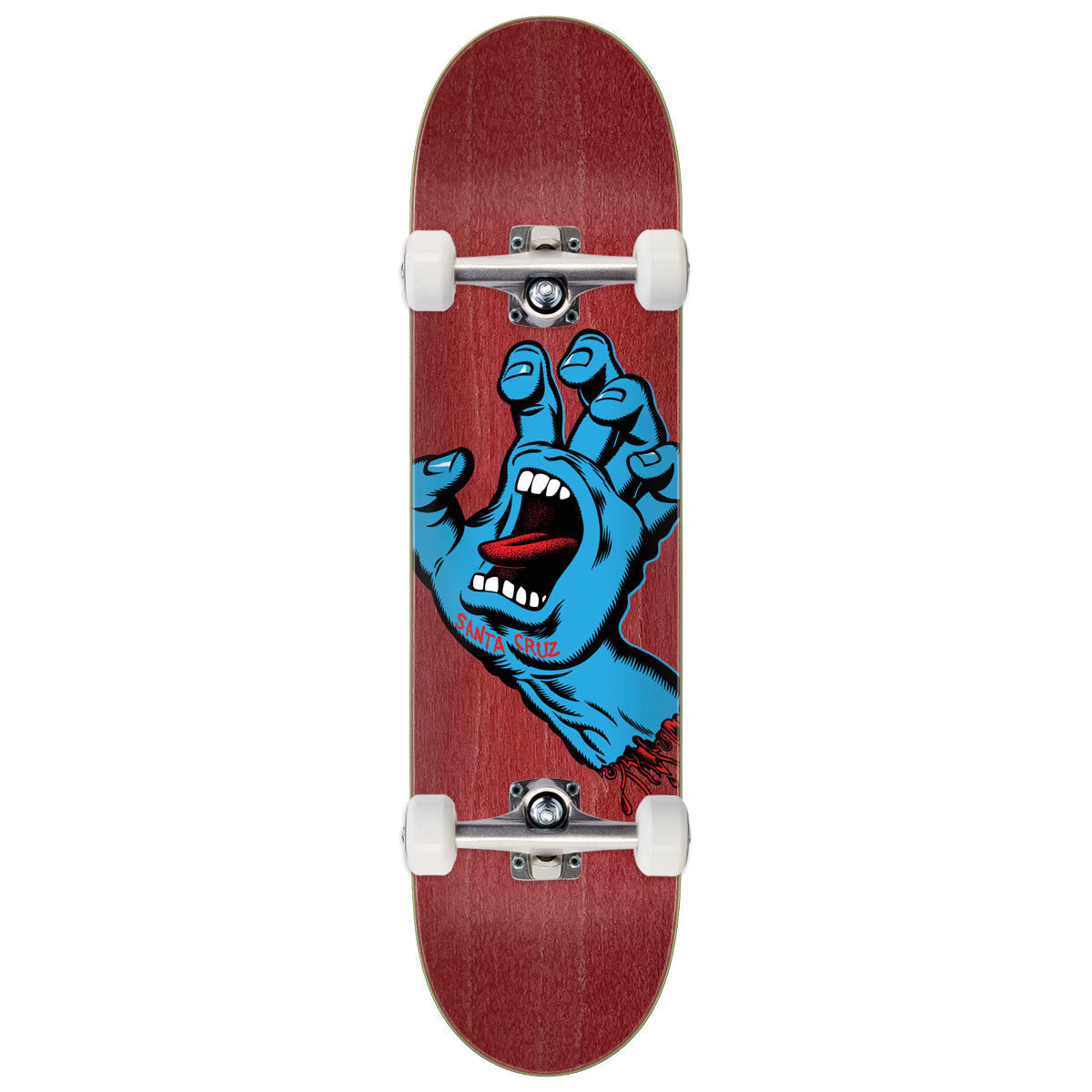 Santa Cruz Screaming Hand Complete Skateboard | 8.00"