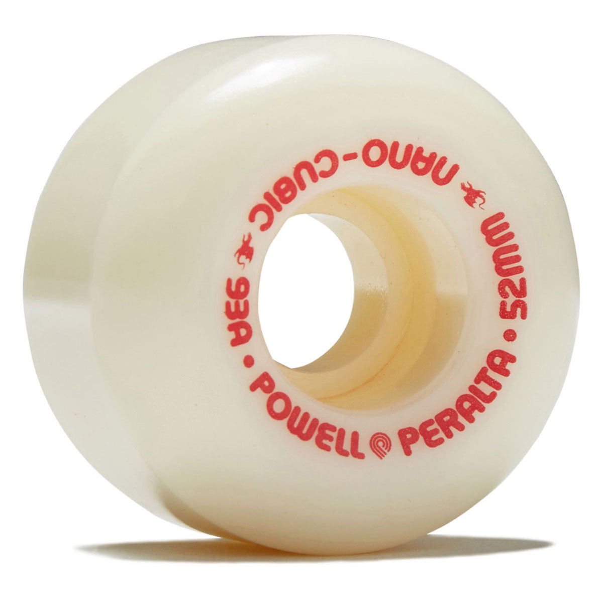 Powell-Peralta Dragon Formula Nano Cubic 93a Skateboard Wheels | Off White | 52mm