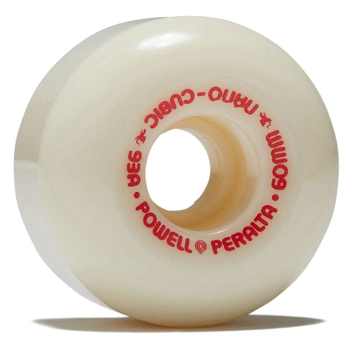 Powell-Peralta Dragon Formula Nano Cubic 93a Skateboard Wheels | Off White | 60mm