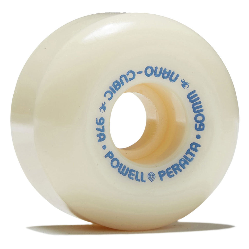 Powell-Peralta Dragon Formula Nano Cubic 97a Skateboard Wheels | Off White | 60mm