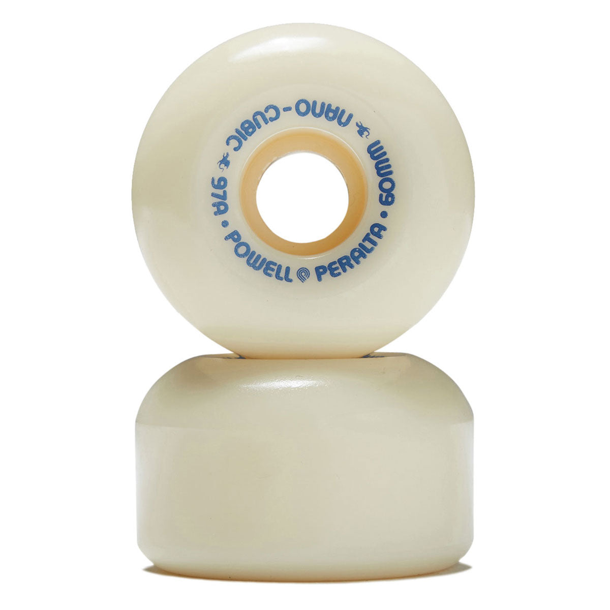Powell-Peralta Dragon Formula Nano Cubic 97a Skateboard Wheels | Off White | 60mm