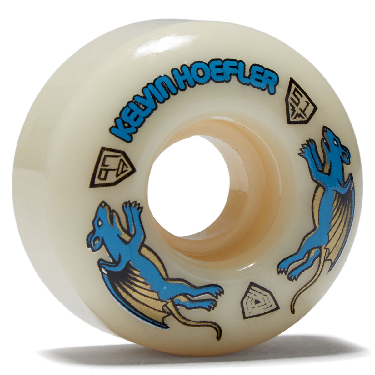 Powell-Peralta Dragon Formula Nano Rat Kelvin Hoefler 97a AV1 Skateboard Wheels | Off White | 51mm