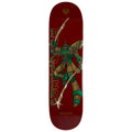 Powell-Peralta Flight Steve Caballero Gundam Skateboard Deck | Burgundy/Gold Foil | 8.25"