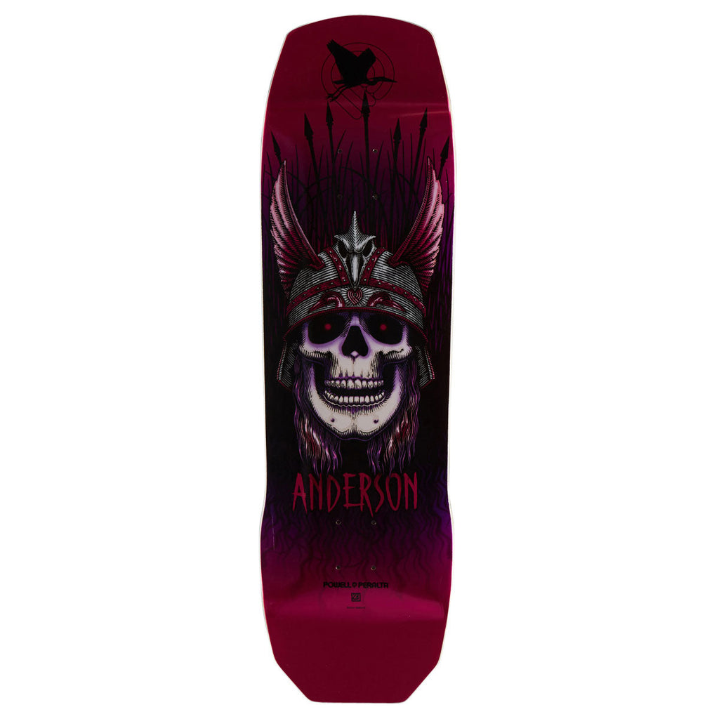 Powell-Peralta Andy Anderson Heron 04 Skateboard Deck | Pink Foil | 9.130"