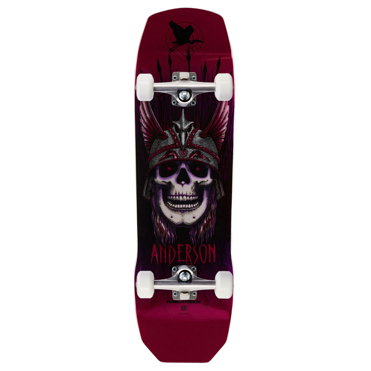 Powell-Peralta Andy Anderson Heron 04 Skateboard Complete - Pink Foil - 9.130"