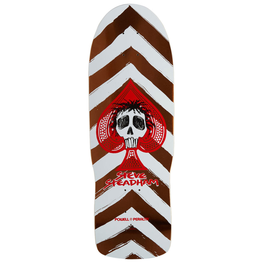 Powell-Peralta Steve Steadham Spade 13 Skateboard Deck | Copper Foil | 10.00"
