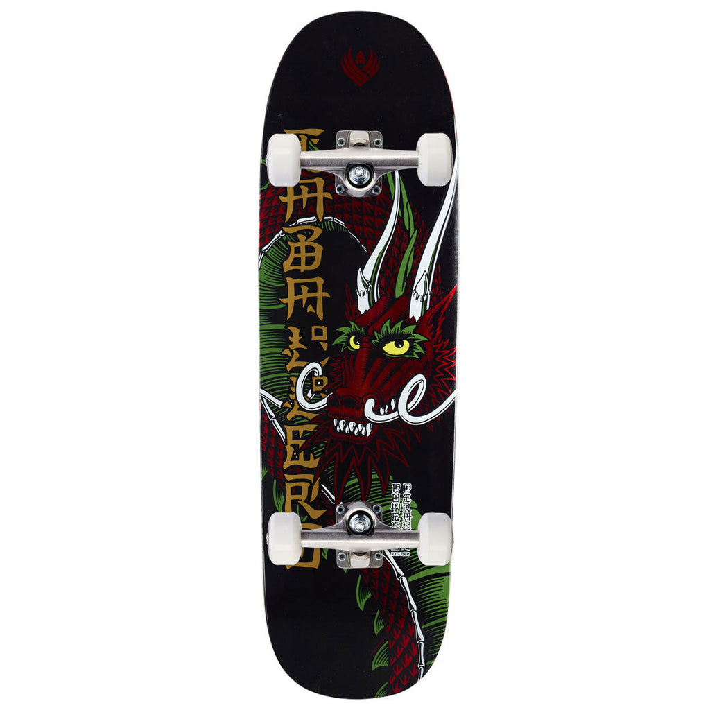 Powell-Peralta Flight Steve Caballero Ban This Skateboard Complete - Black/Red Foil - 9.26"