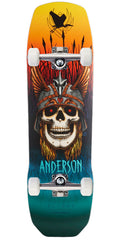 Powell-Peralta Flight Andy Anderson Crane Skull Complete Skateboard | 9.13"