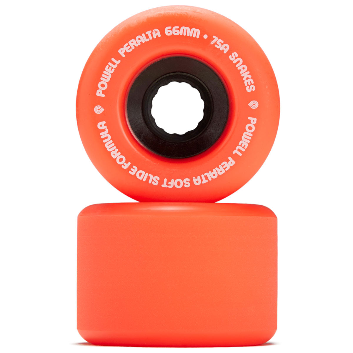 Powell-Peralta Snakes 75A Longboard Wheels | Red | 66mm